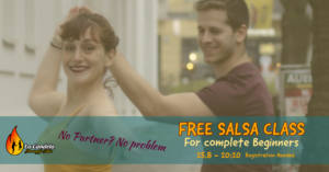 Free Salsa Class – For Complete Beginners